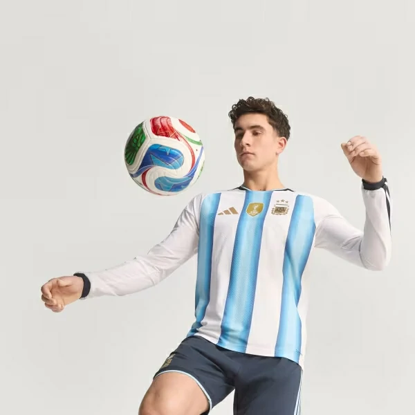 Argentina 26 Home Long Sleeve Jersey (Player Version) - Image 9