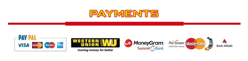 multiple payment options available for wholesale soccer jerseys including paypal bank transfer and international payment methods for bulk buyers